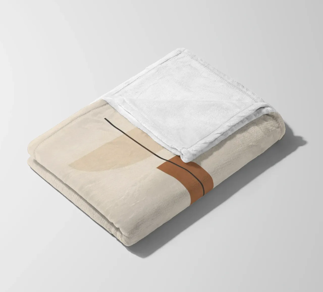 Forme geometriche minime 89 coperta in pile da Gaite