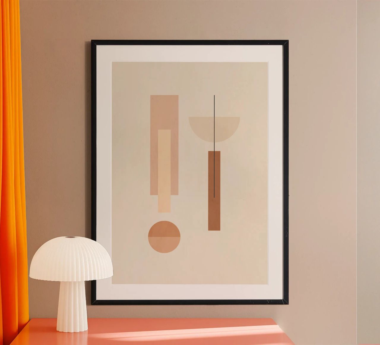 Geometrische Minimalformen 89 Poster von Gaite