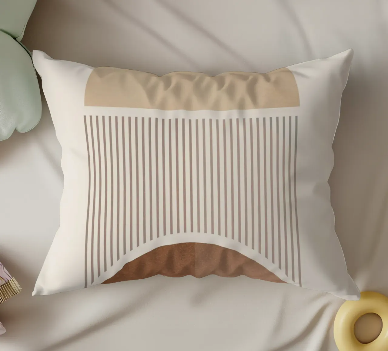 Forme geometriche minime 94 cuscino da Gaite
