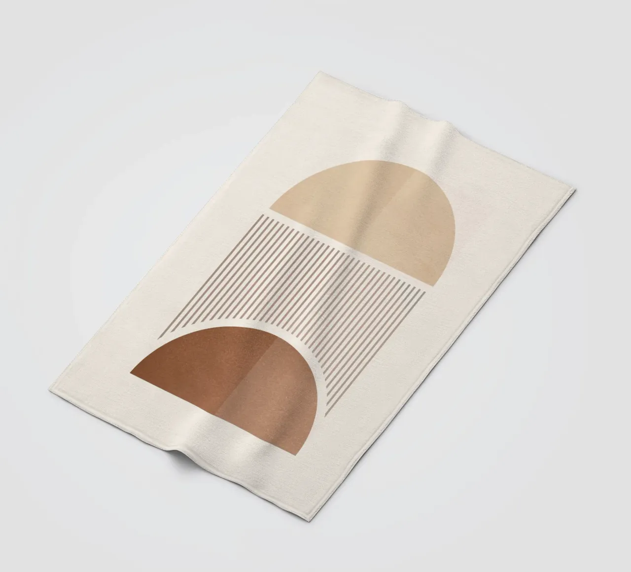 Forme geometriche minime 94 coperta in pile da Gaite
