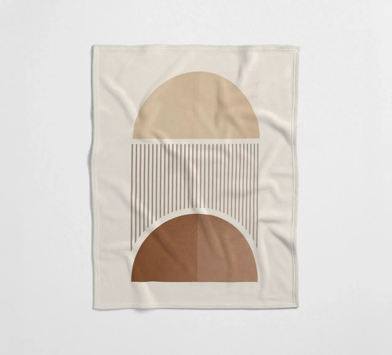 Forme geometriche minime 94 coperta in pile da Gaite