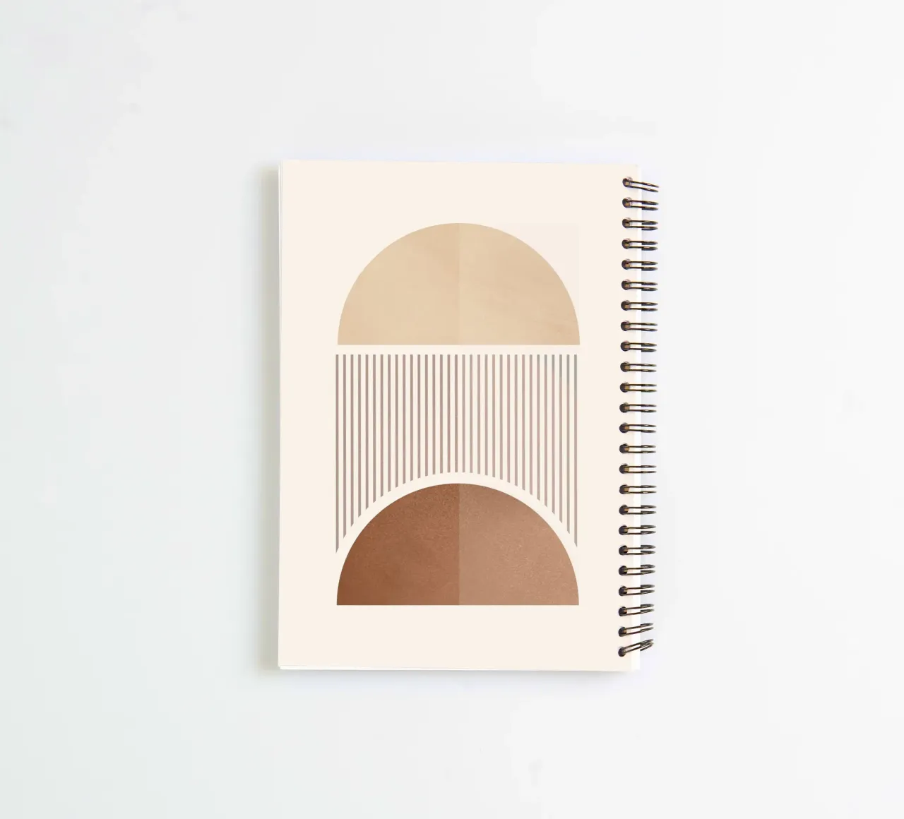 Minimal Geometric Shapes 94 spiral notebook by Gaite