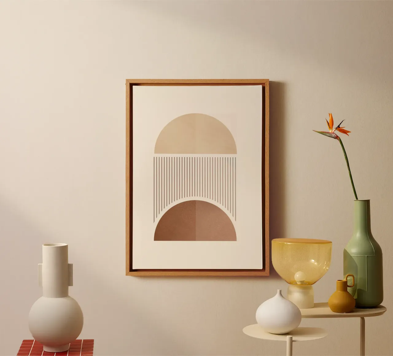 Minimal Geometric Shapes 94 canvas by Gaite