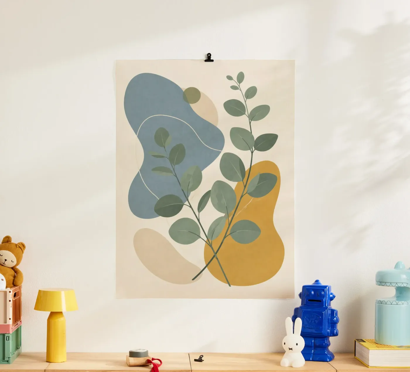 Abstract Botanical Composition poster by Retnowulan