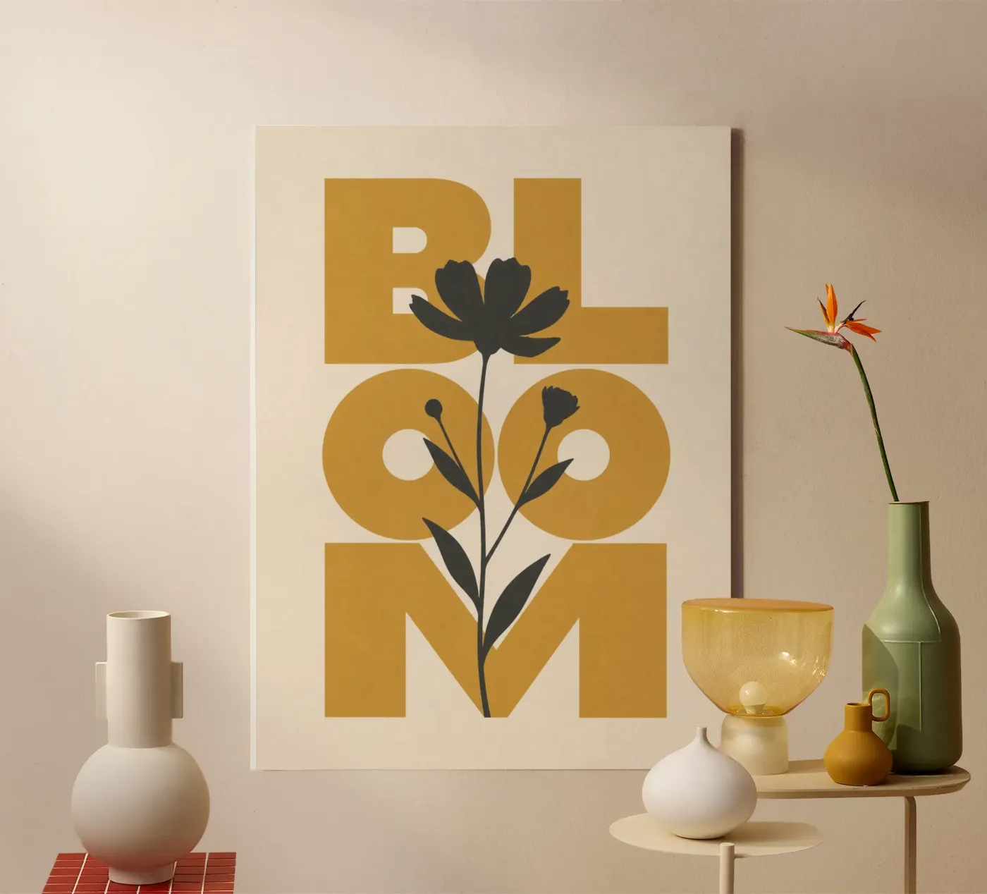 Bloom canvas van Retnowulan