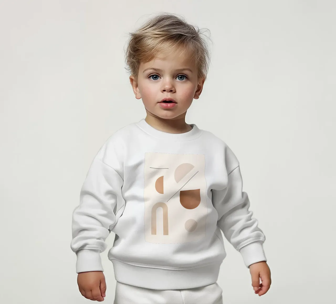 Forme geometriche minime 92 felpa neonato da Gaite