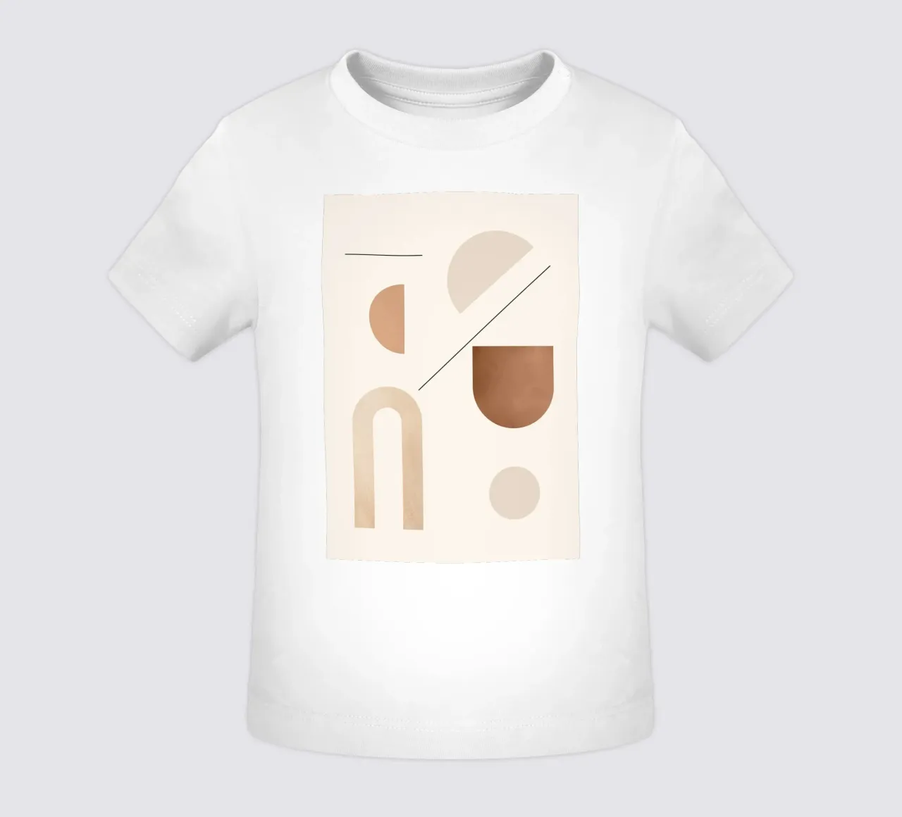 Forme geometriche minime 92 maglietta neonato da Gaite