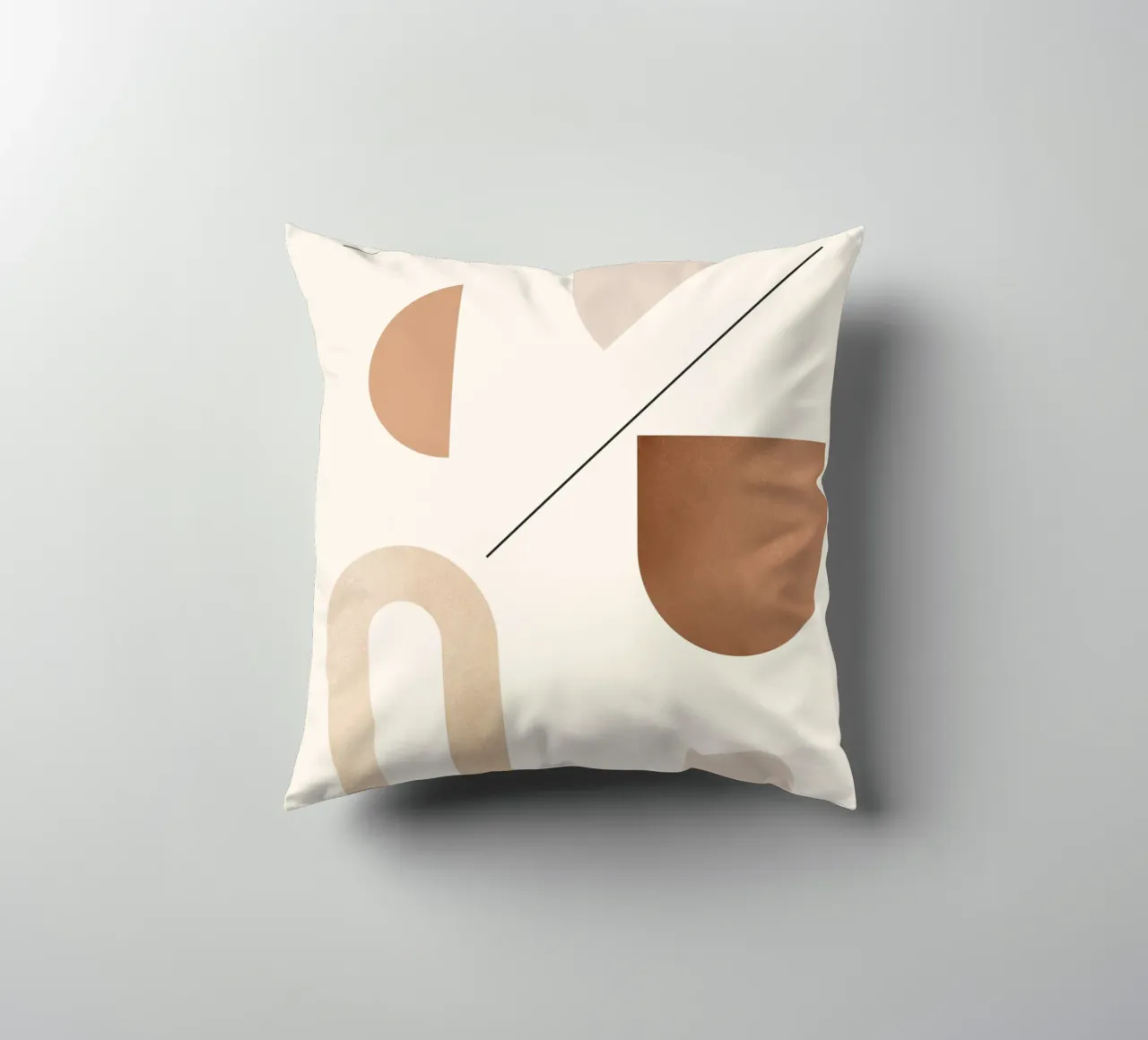 Forme geometriche minime 92 cuscino da Gaite