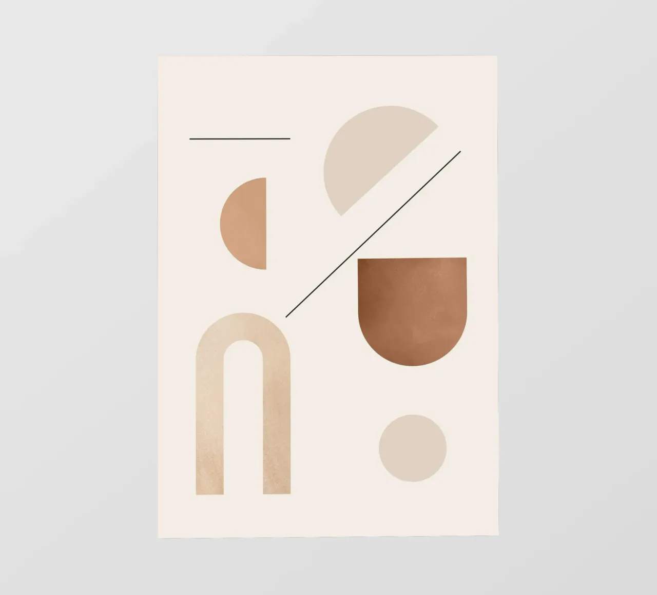 Forme geometriche minime 92 pellicola backlit da Gaite