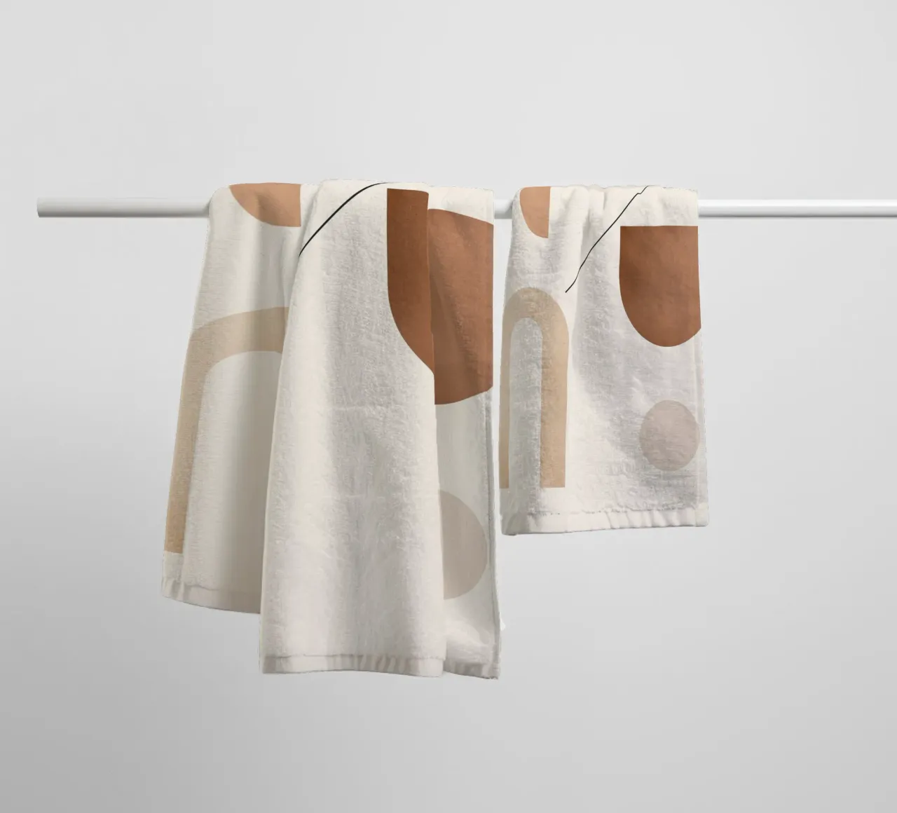 Forme geometriche minime 92 asciugamano da bagno da Gaite