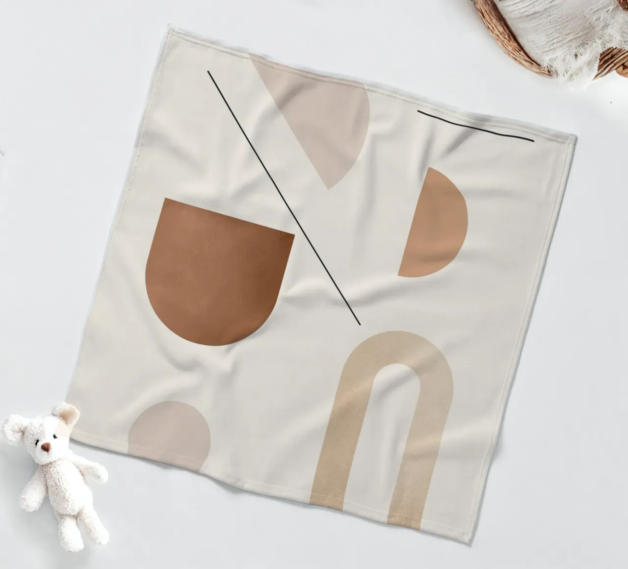 Forme geometriche minime 92 coperta in pile da Gaite