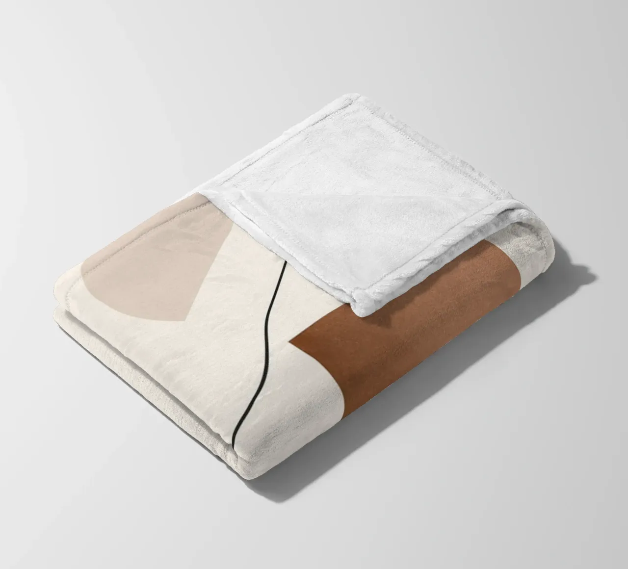 Forme geometriche minime 92 coperta in pile da Gaite