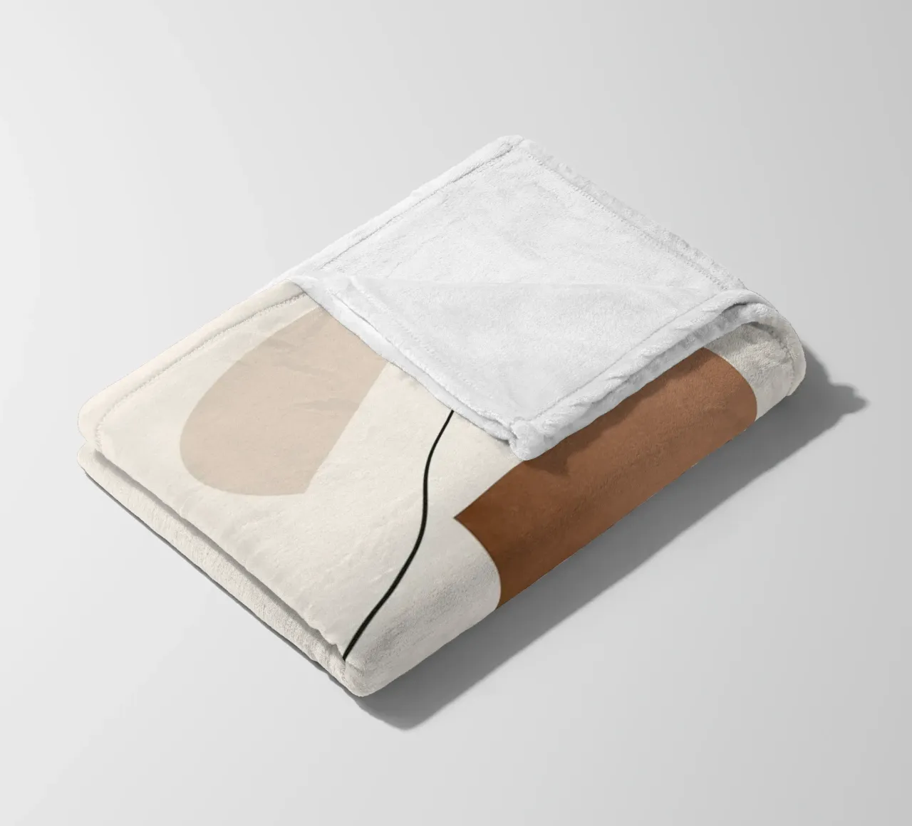 Forme geometriche minime 92 coperta in pile da Gaite