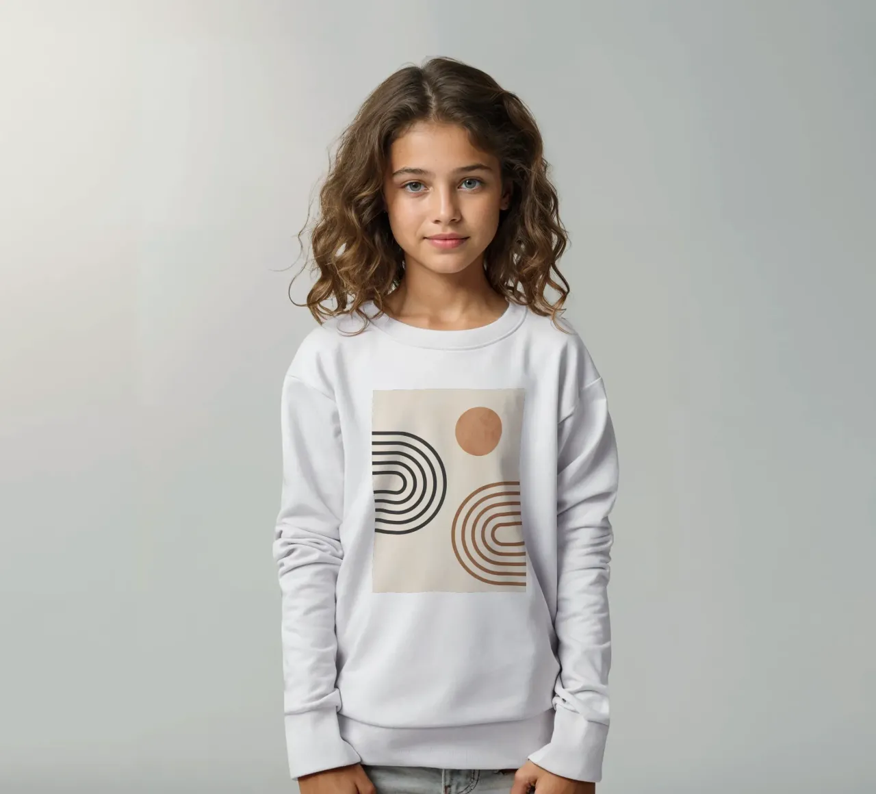 Forme geometriche minime 88 felpa bambino da Gaite