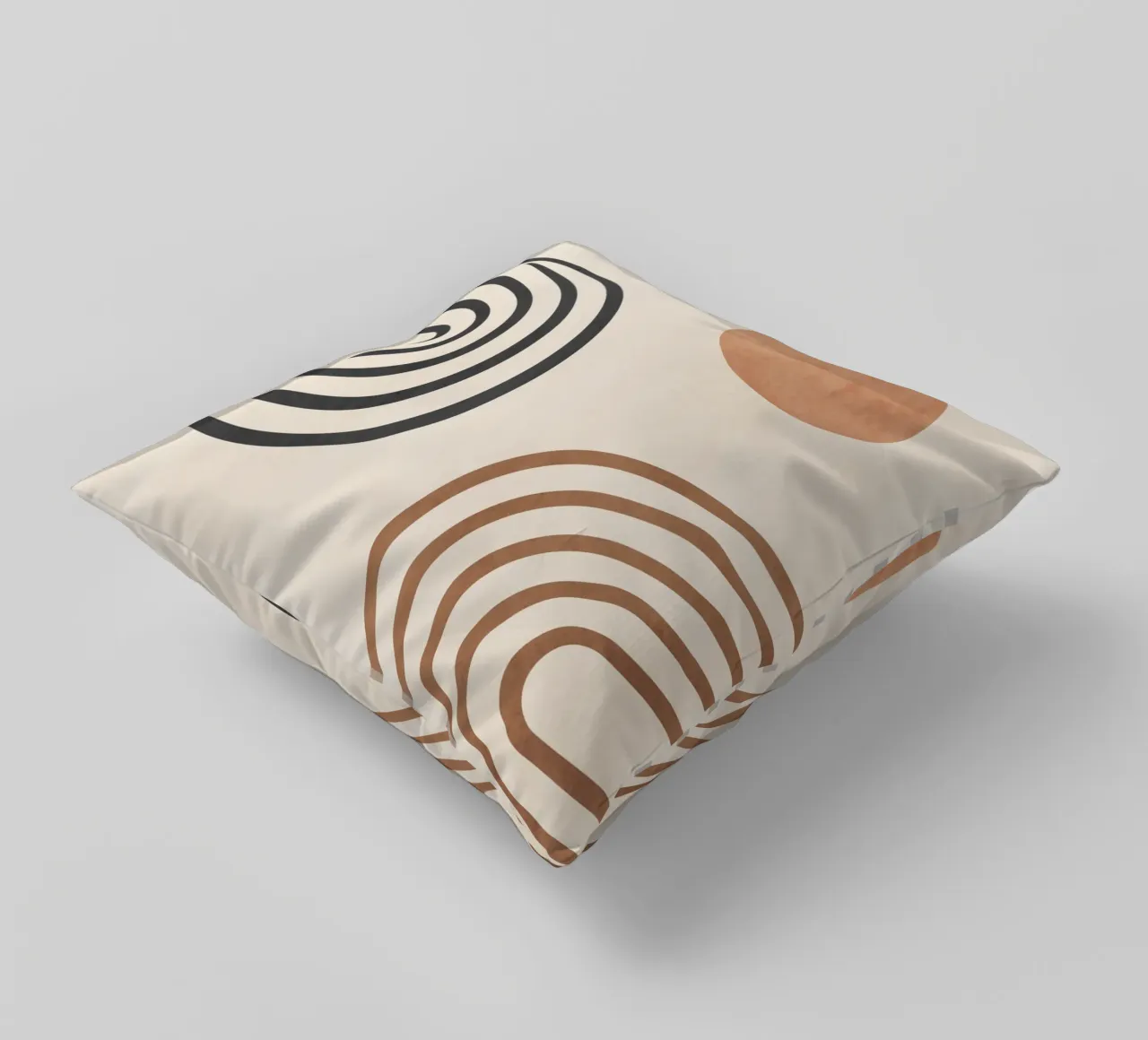 Forme geometriche minime 88 cuscino da Gaite