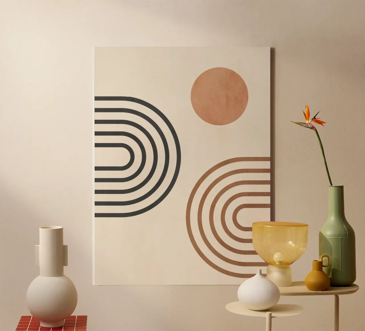 Forme geometriche minime 88 tela da Gaite