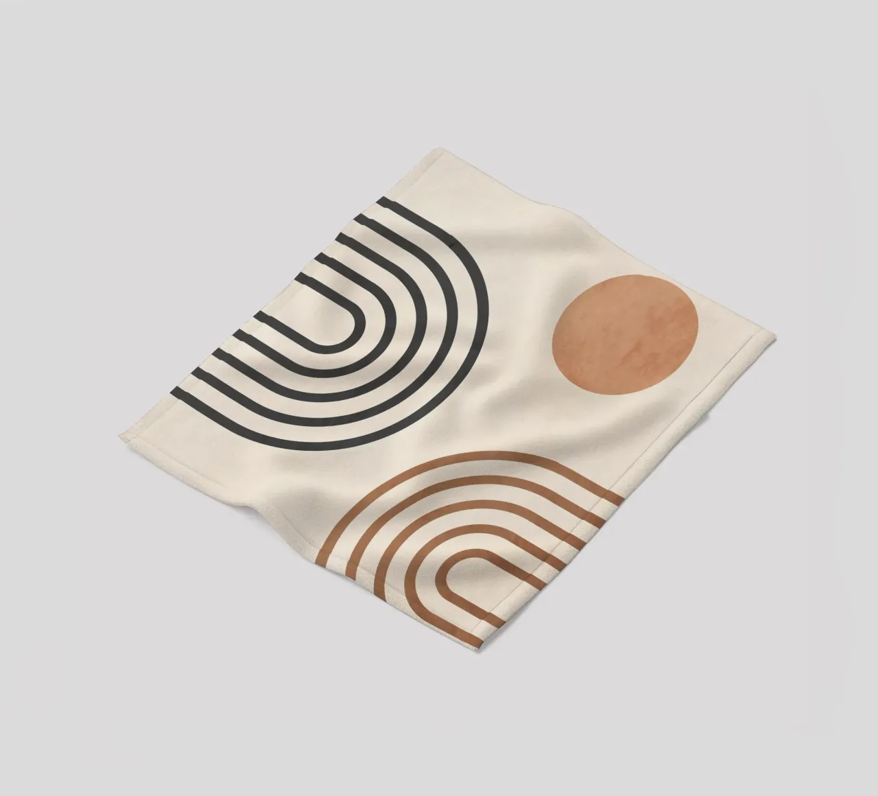 Forme geometriche minime 88 coperta in pile da Gaite