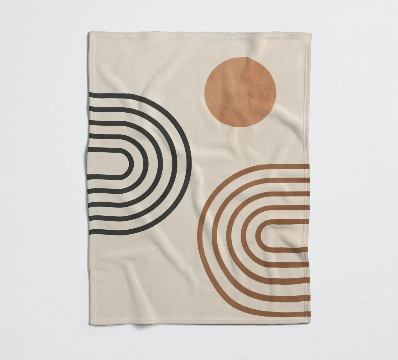 Forme geometriche minime 88 coperta in pile da Gaite