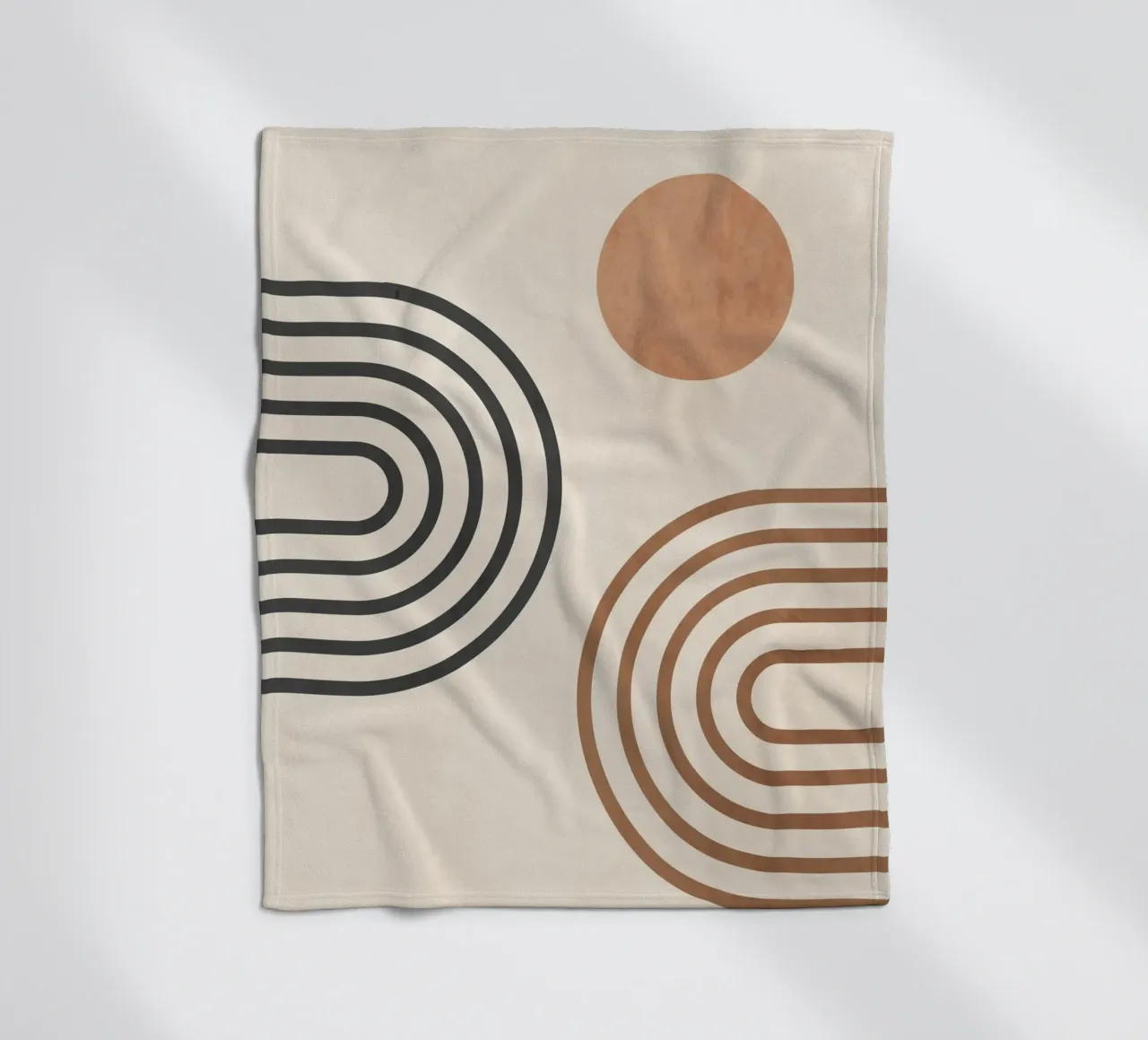 Forme geometriche minime 88 coperta in pile da Gaite