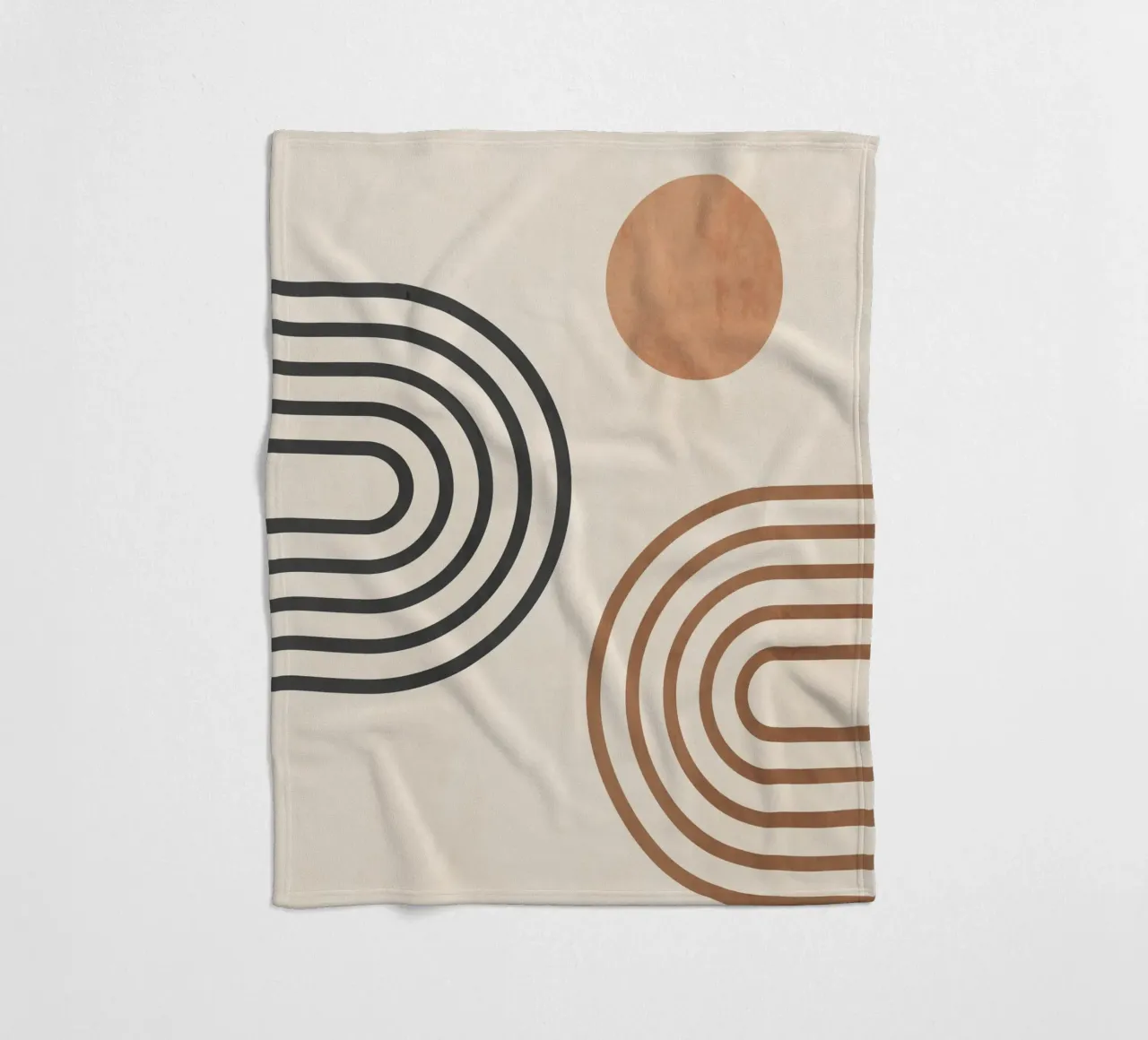 Forme geometriche minime 88 coperta in pile da Gaite