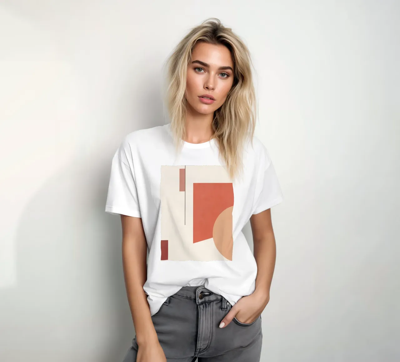 Minimal abstrakt 19 T-Shirt von Gaite