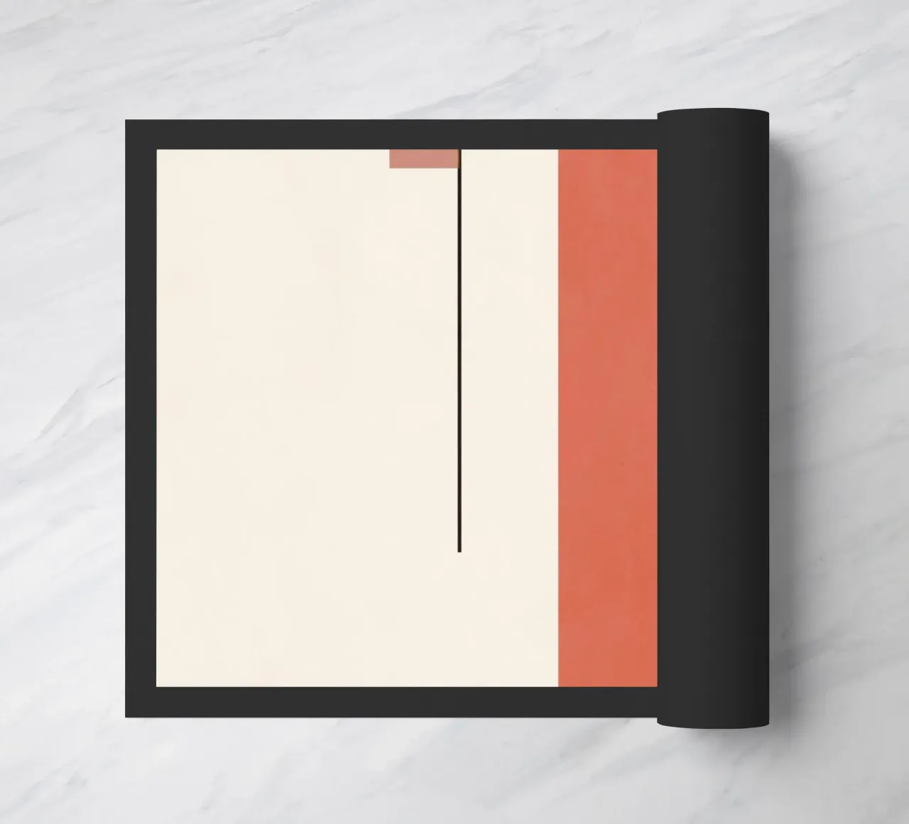Minimal abstrakt 19 Fußmatte von Gaite