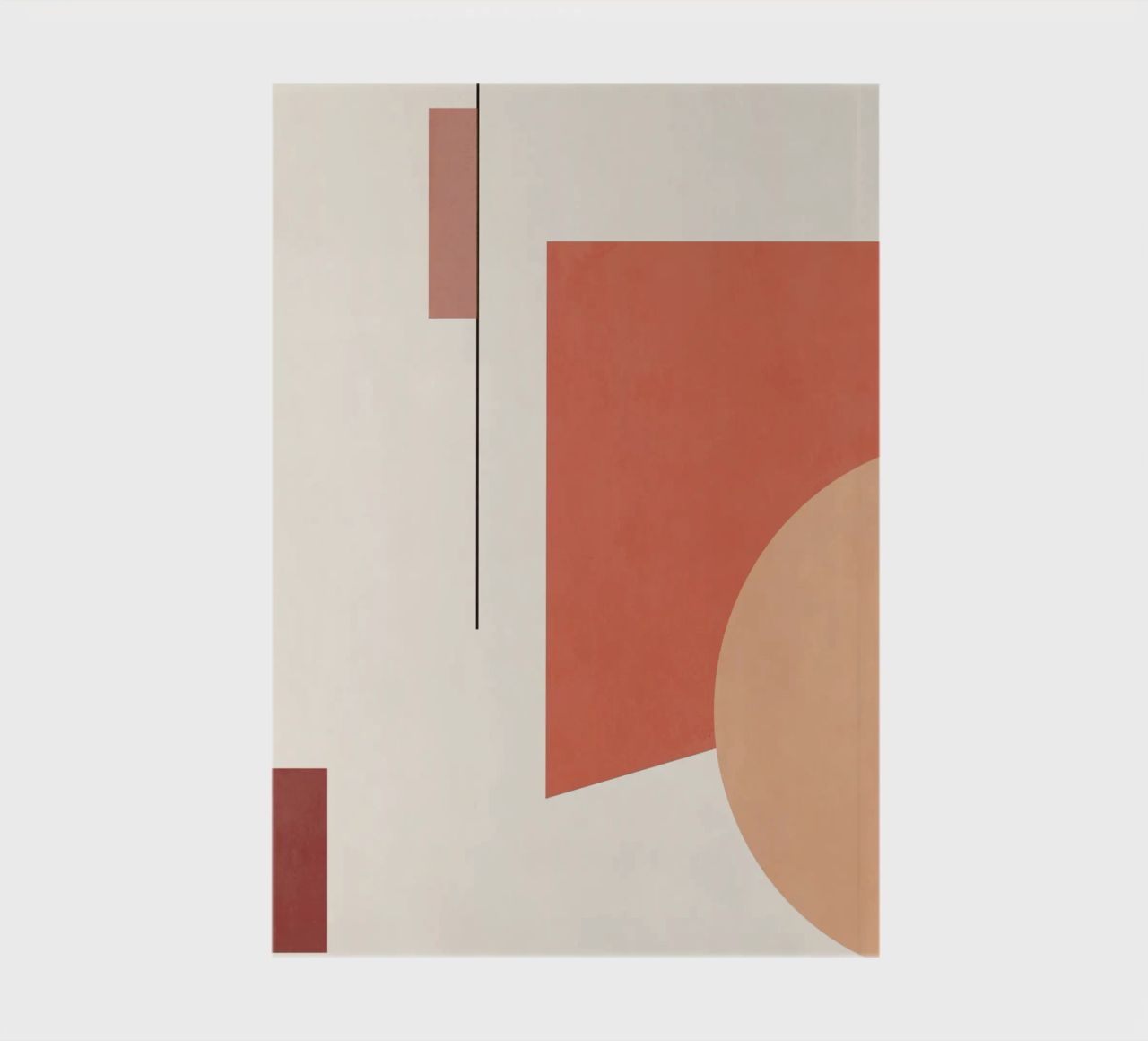 Minimal Abstract 19 notebook by Gaite