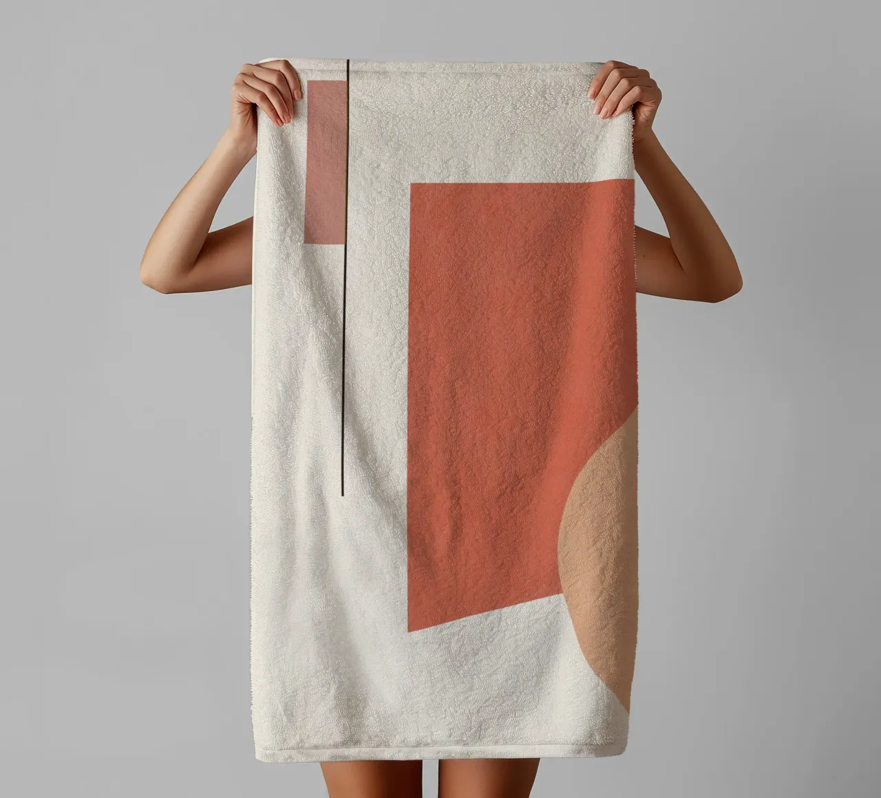 Minimal Abstract 19 towel by Gaite