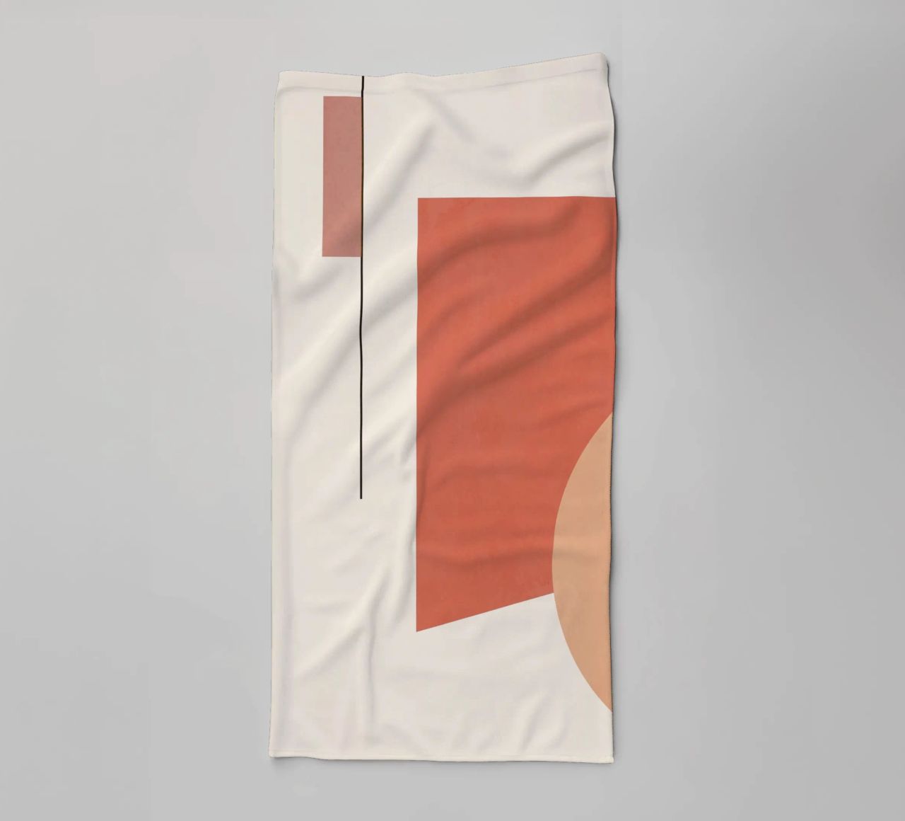 Minimal Abstract 19 towel by Gaite