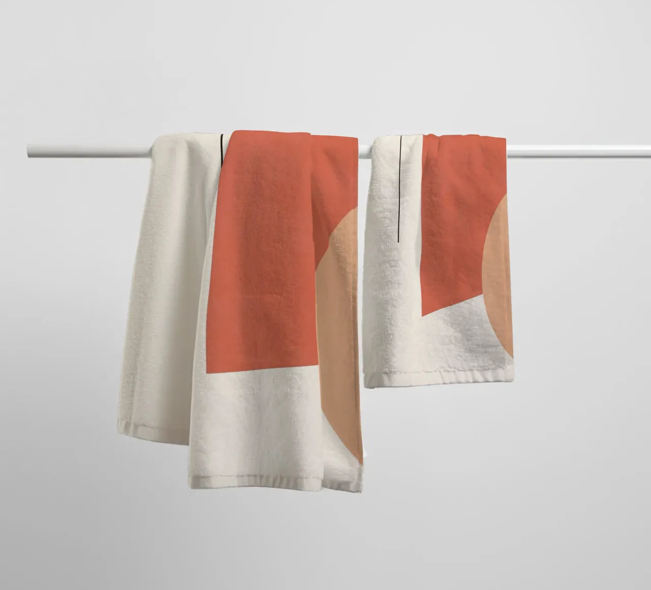 Minimal Abstract 19 towel by Gaite