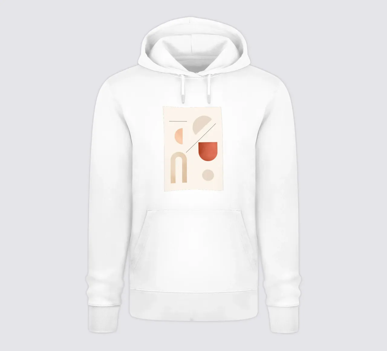 Forme geometriche minime 91 felpa con cappuccio da Gaite