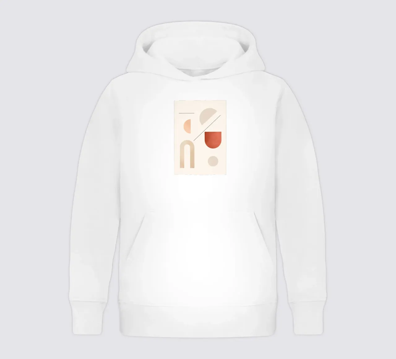 Forme geometriche minime 91 felpa bambino con cappuccio da Gaite