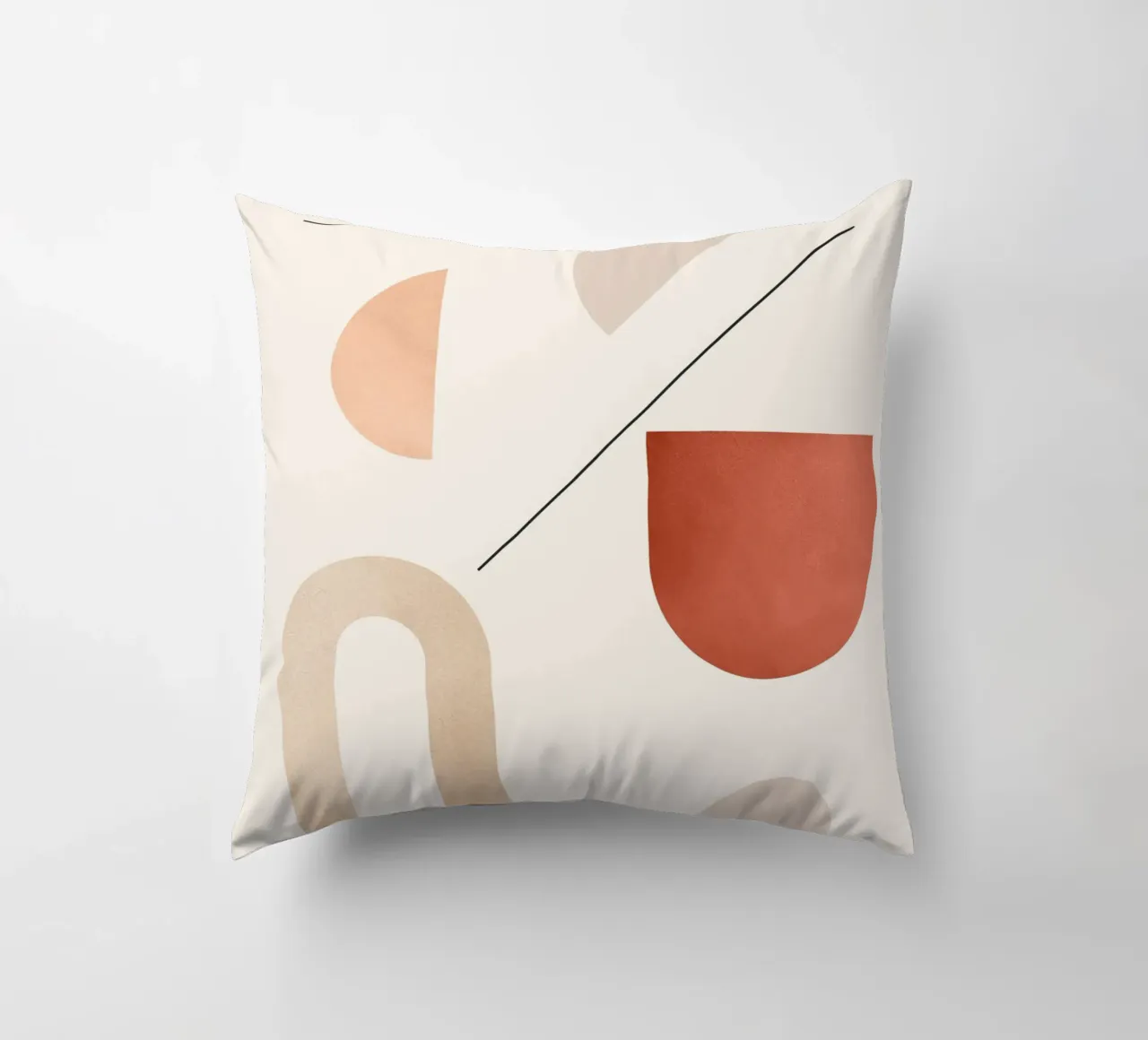 Forme geometriche minime 91 cuscino da Gaite