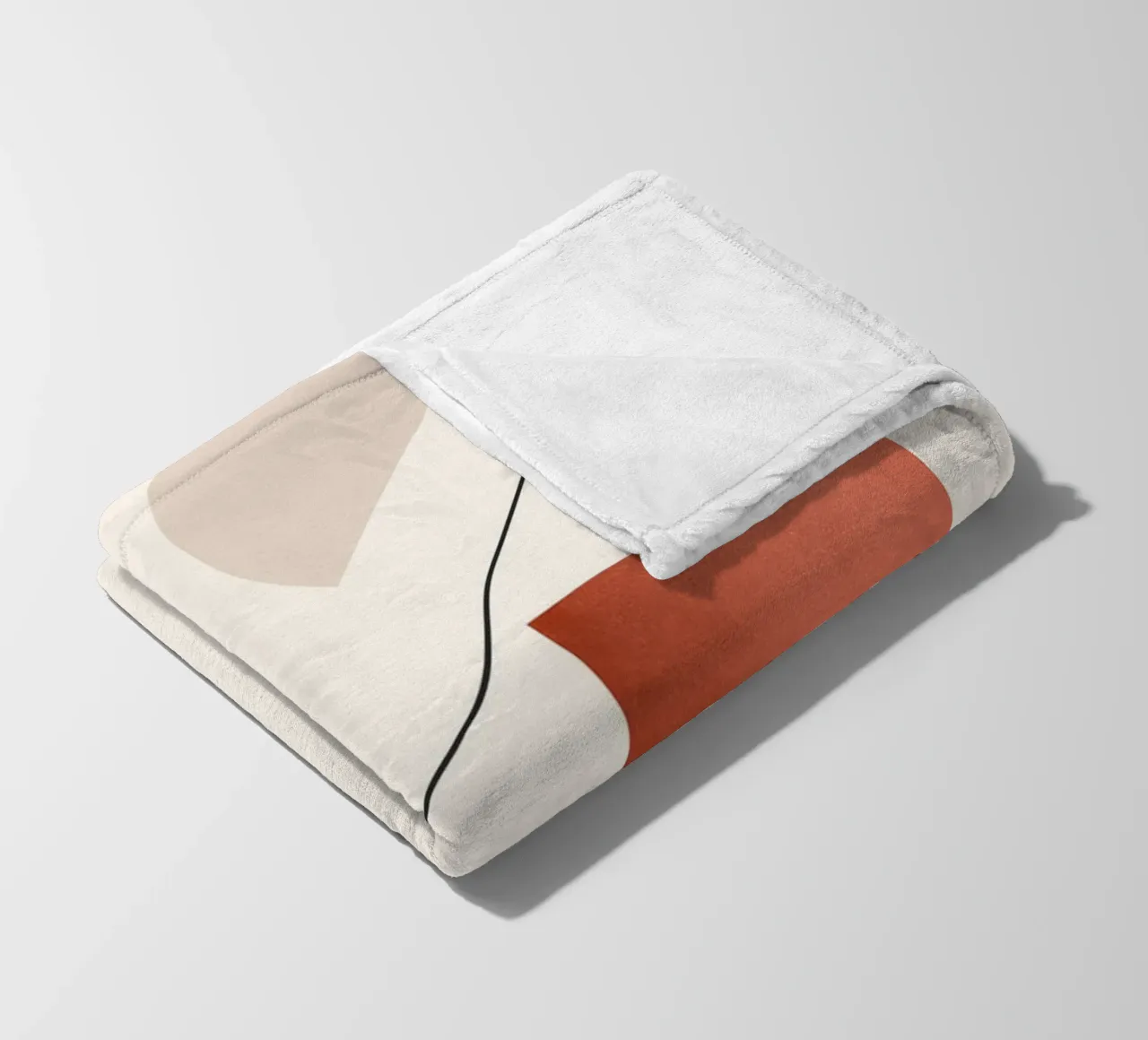Forme geometriche minime 91 coperta in pile da Gaite