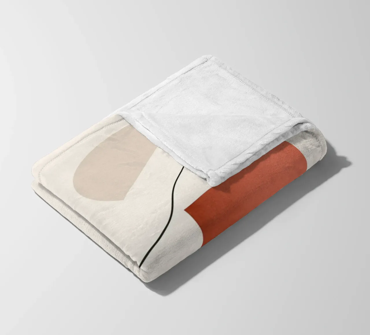 Forme geometriche minime 91 coperta in pile da Gaite
