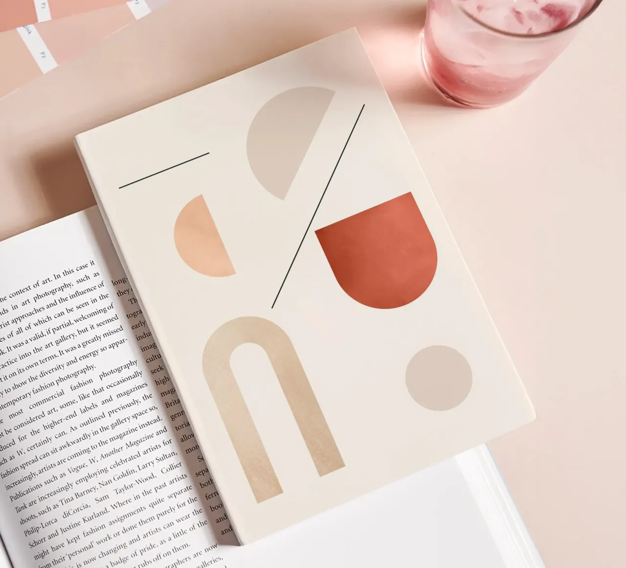 Minimal Geometric Shapes 91 notebook by Gaite