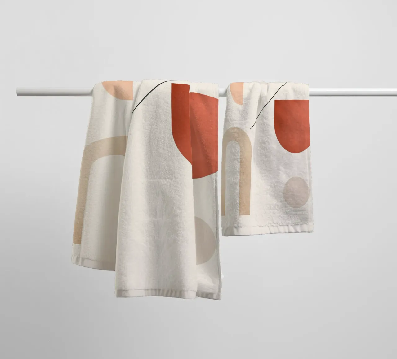 Forme geometriche minime 91 asciugamano da bagno da Gaite