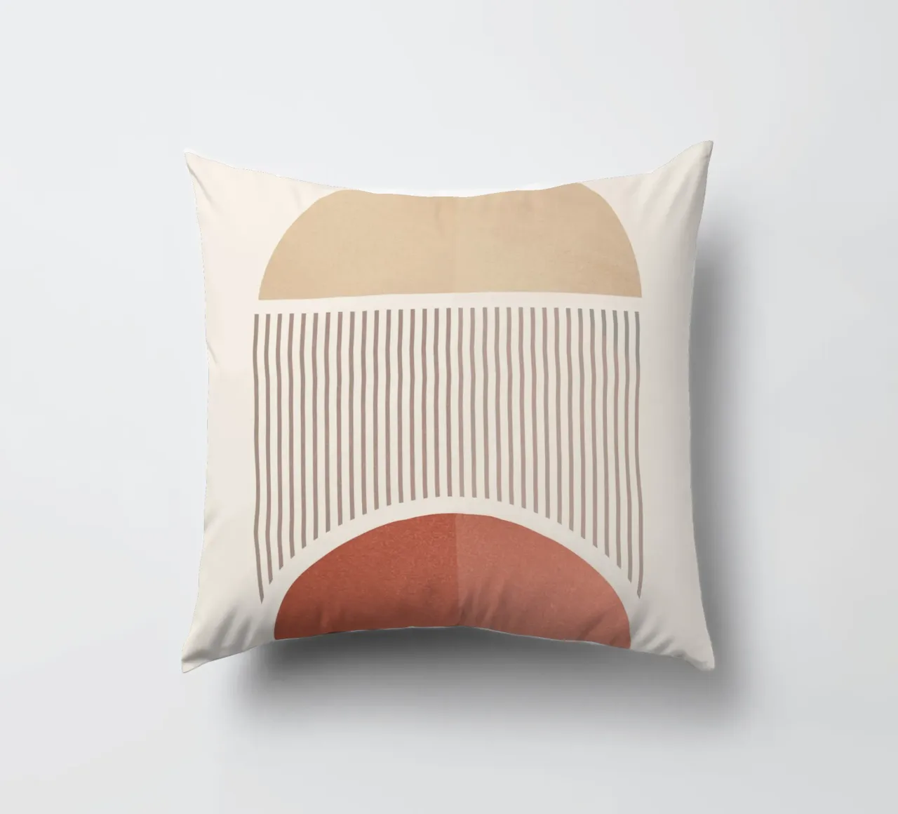 Forme geometriche minime 94a cuscino da Gaite