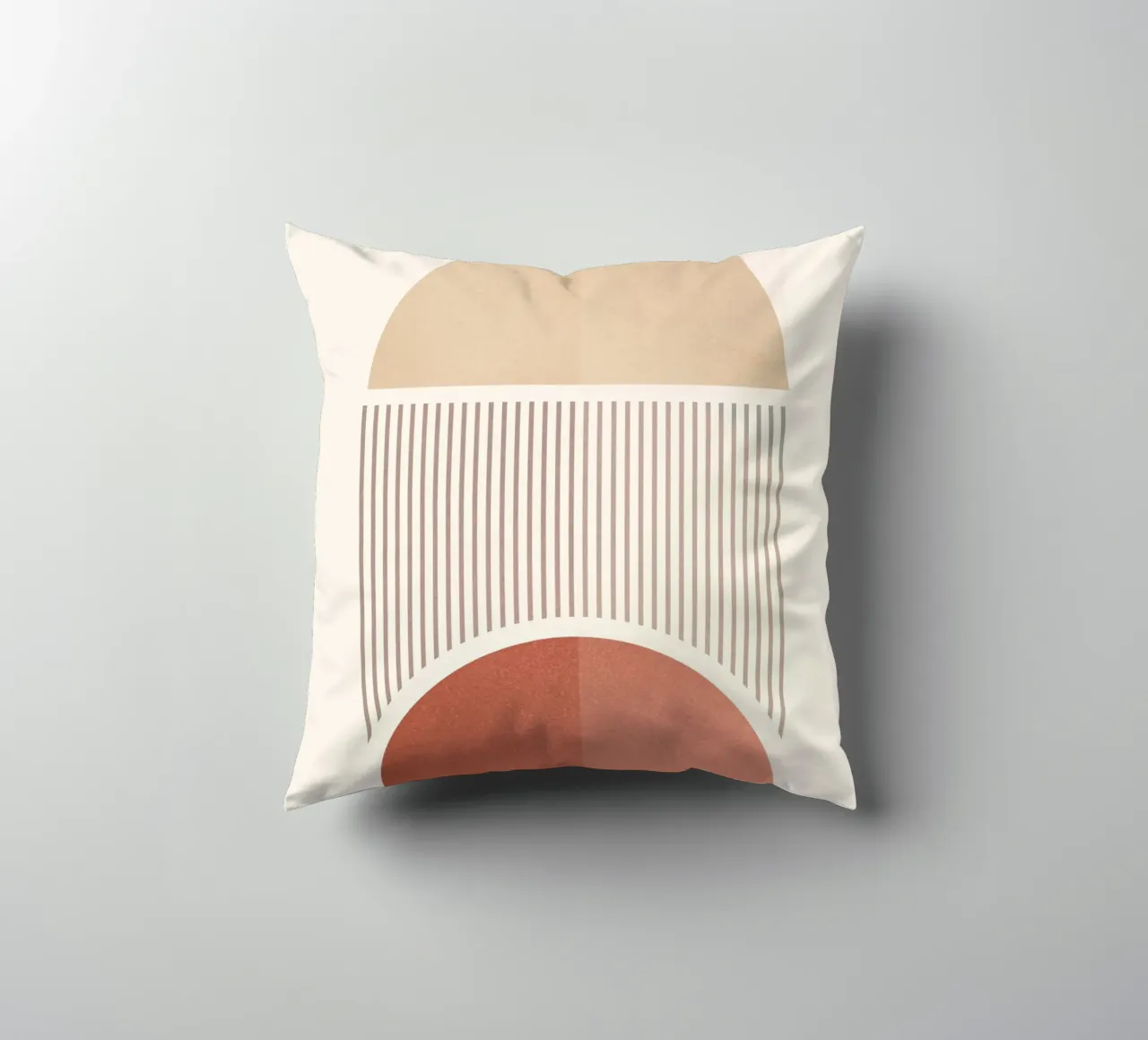 Forme geometriche minime 94a cuscino da Gaite