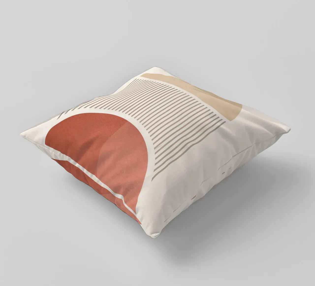 Forme geometriche minime 94a cuscino da Gaite