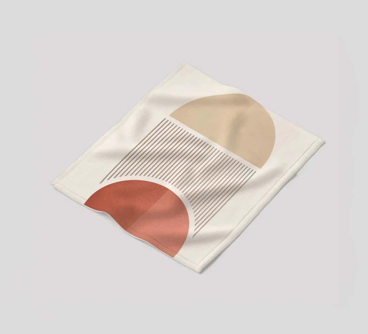 Forme geometriche minime 94a coperta in pile da Gaite