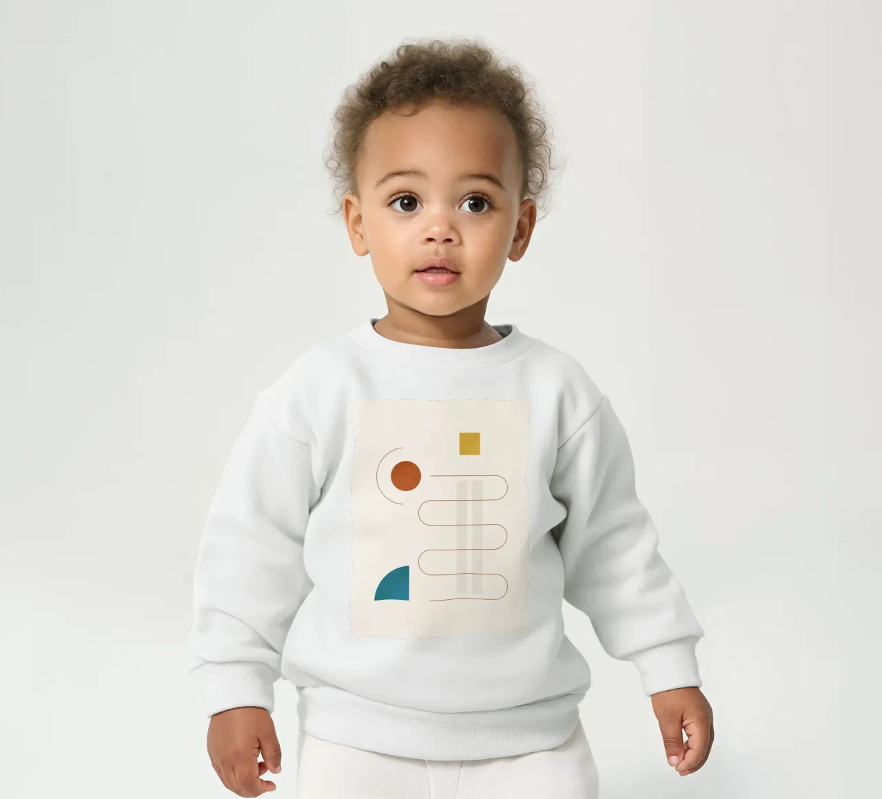 Forme geometriche minime 96 felpa neonato da Gaite