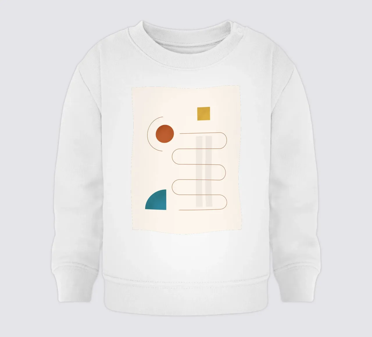Forme geometriche minime 96 felpa neonato da Gaite