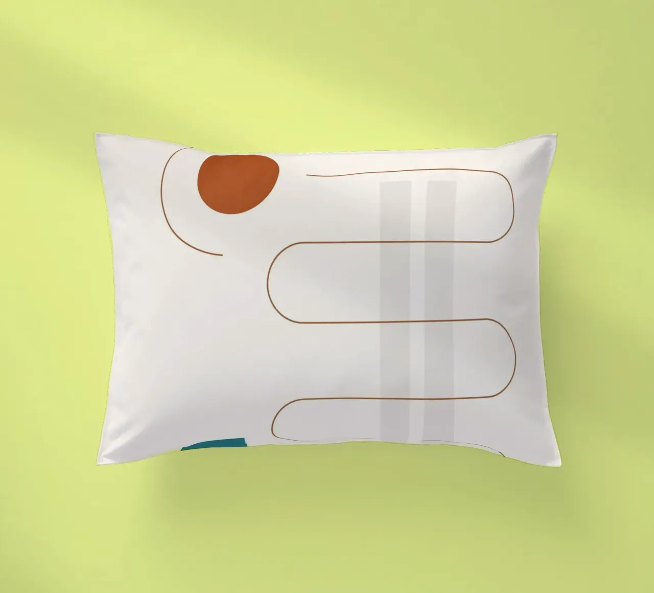 Forme geometriche minime 96 cuscino da Gaite