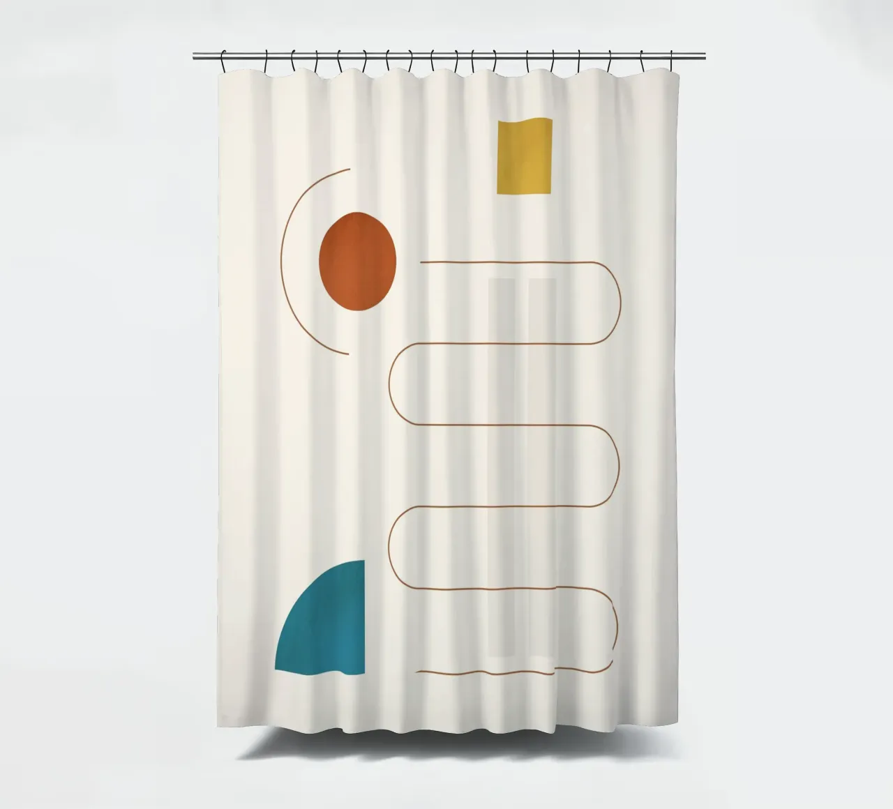 Forme geometriche minime 96 tenda da doccia da Gaite