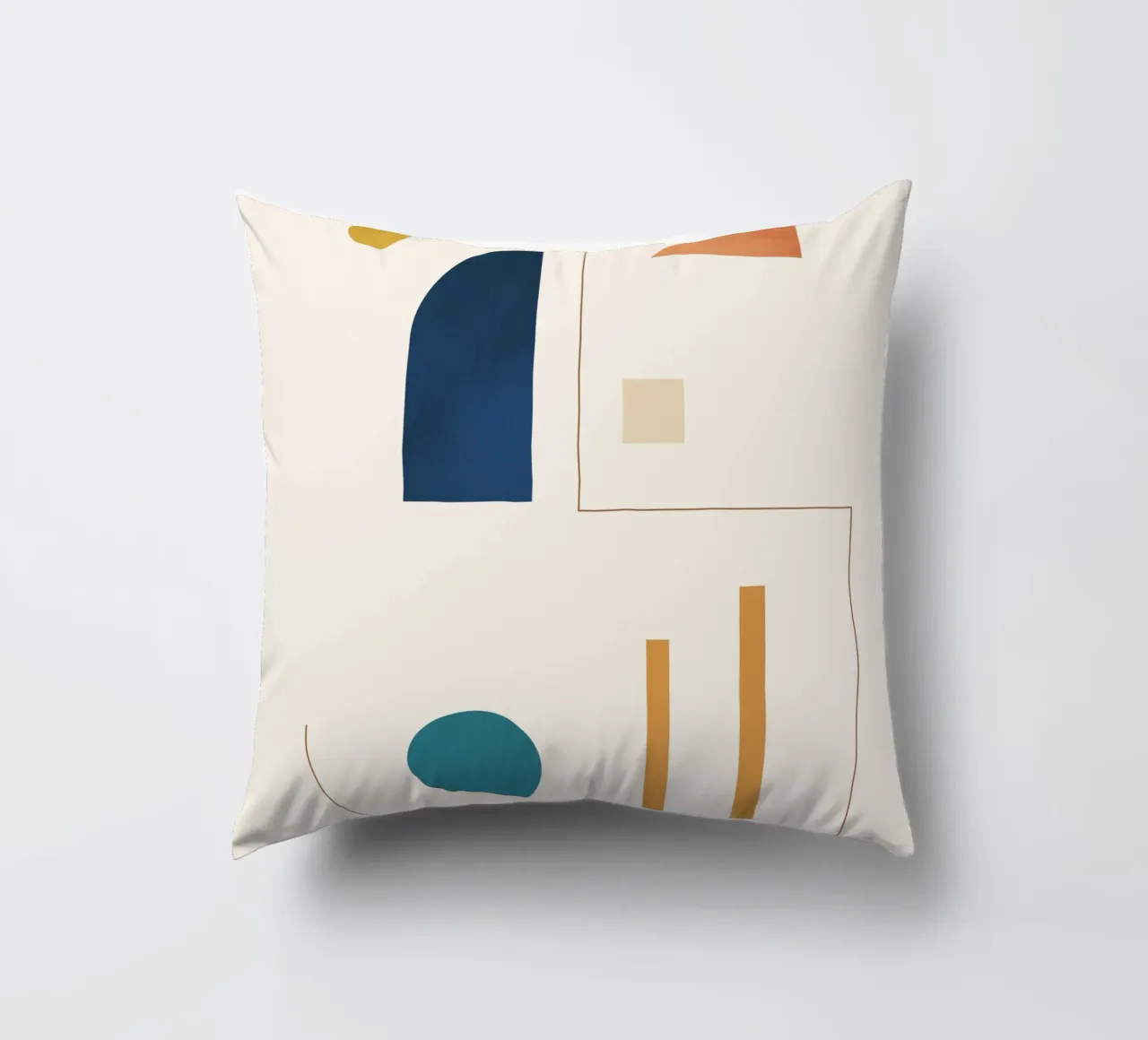 Forme geometriche minime 95 cuscino da Gaite