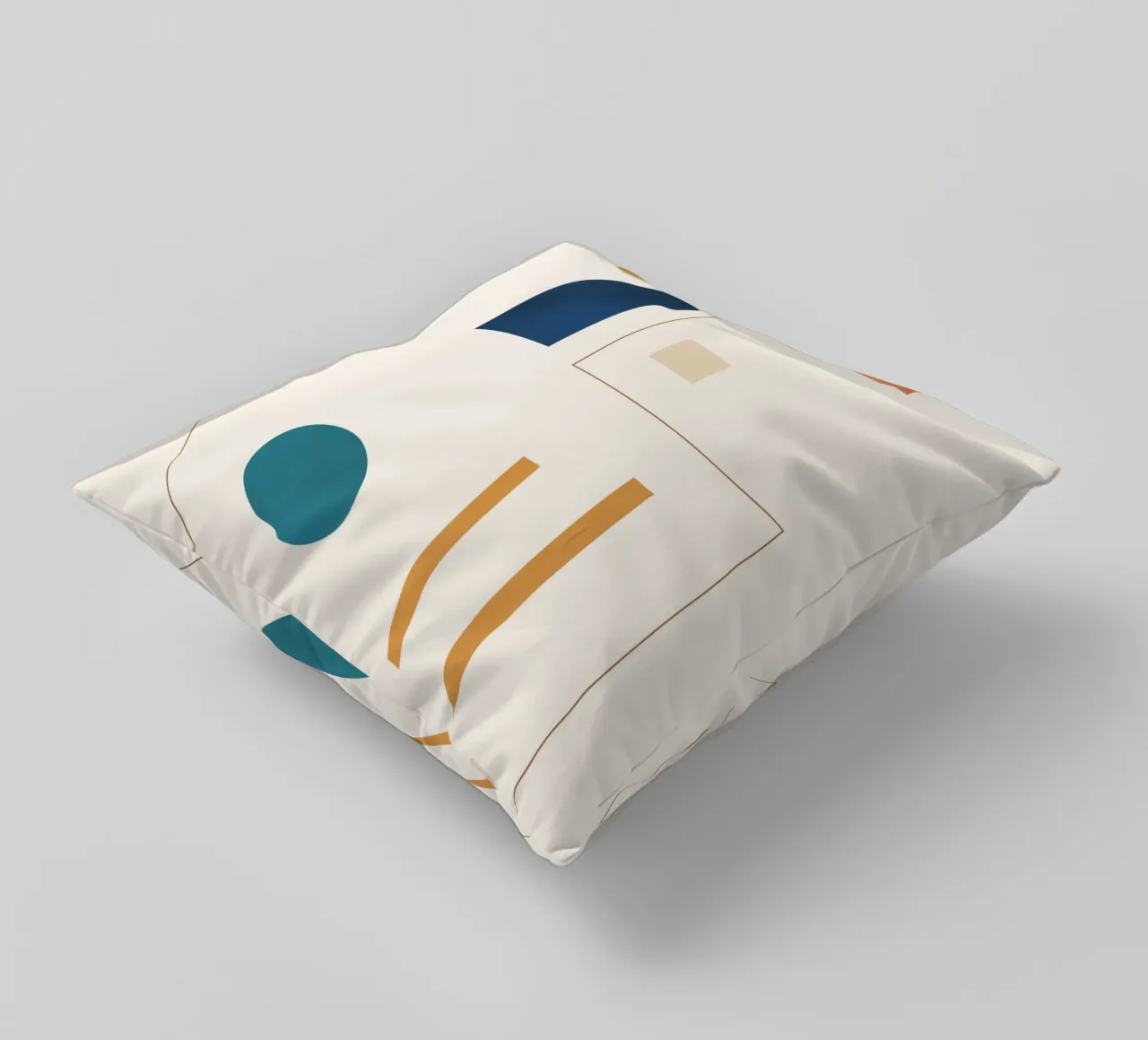 Forme geometriche minime 95 cuscino da Gaite
