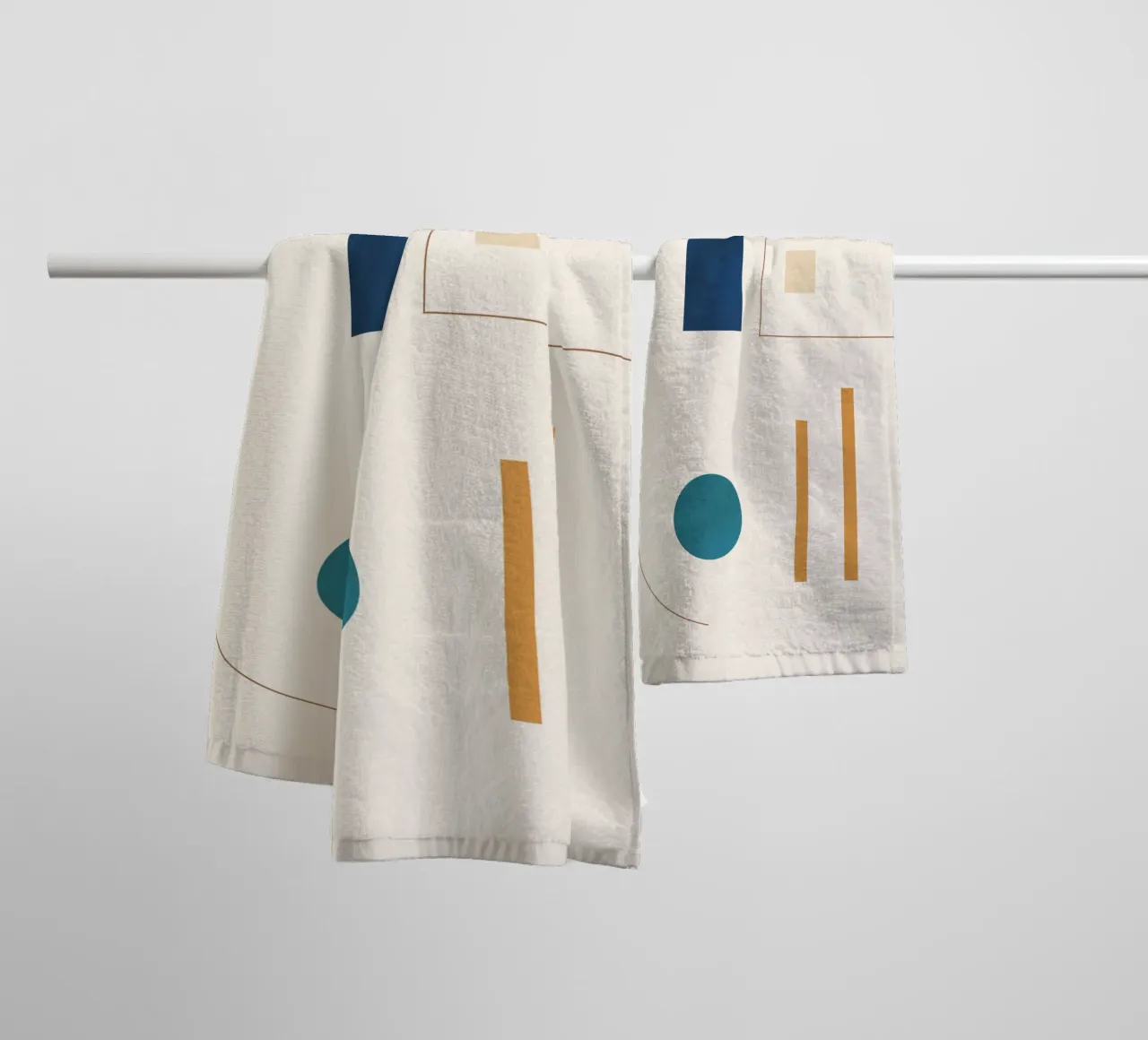 Forme geometriche minime 95 asciugamano da bagno da Gaite