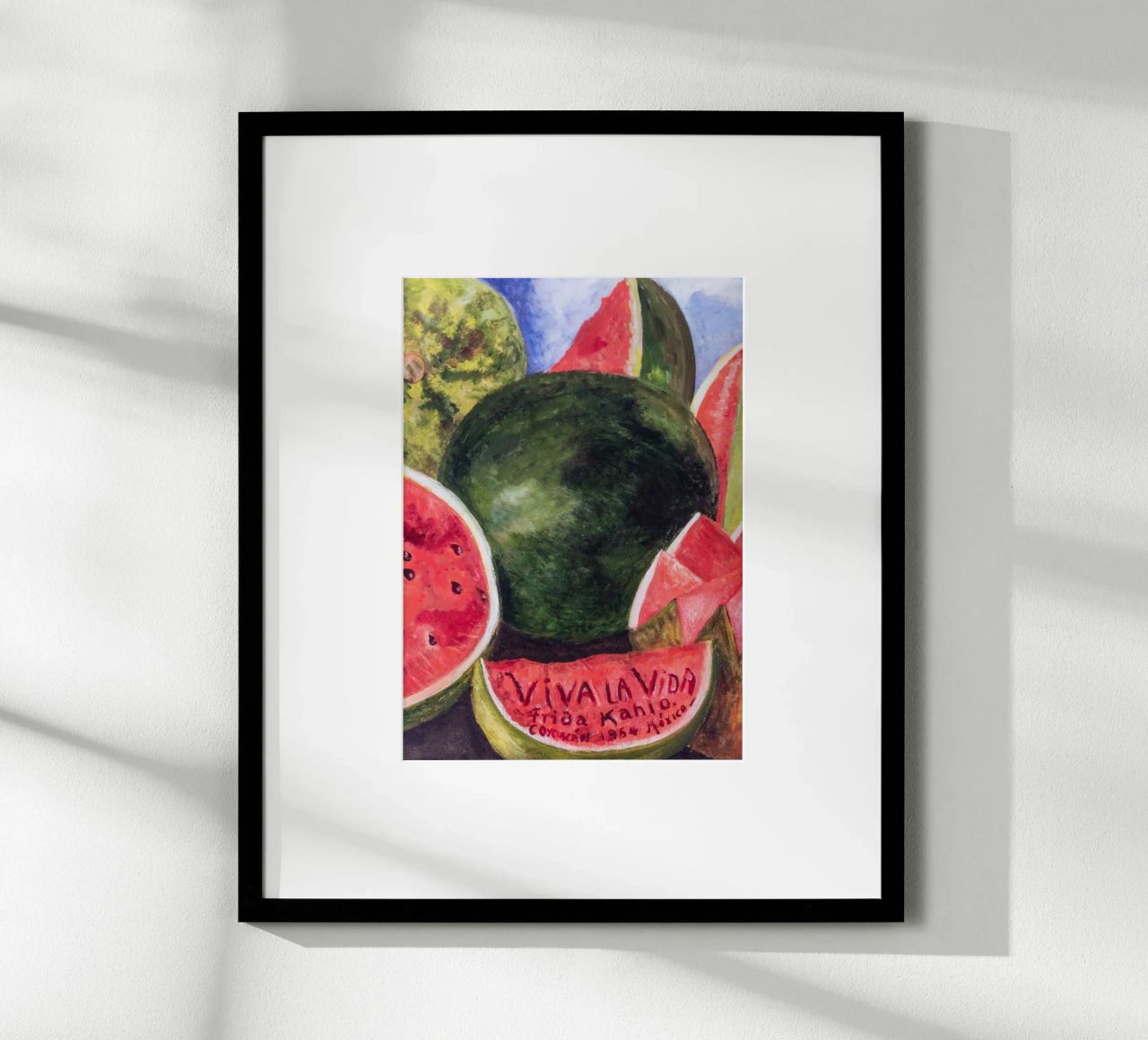 Wassermelonen Viva la Vida poster by Carinaprint