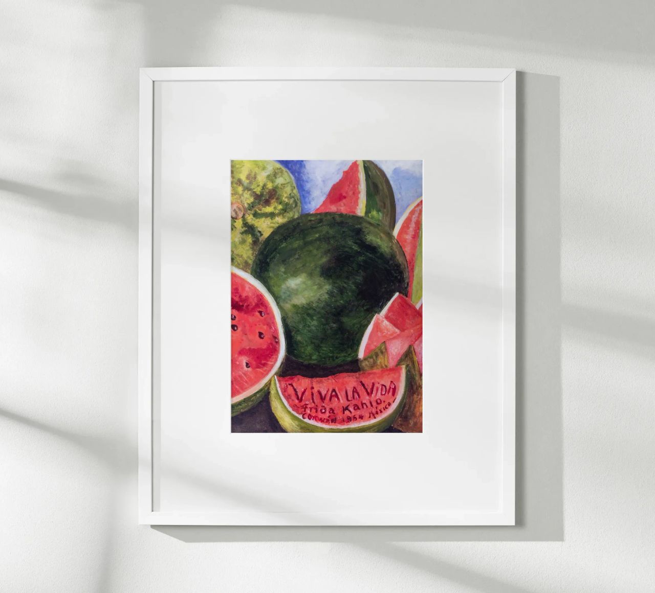 Wassermelonen Viva la Vida poster by Carinaprint